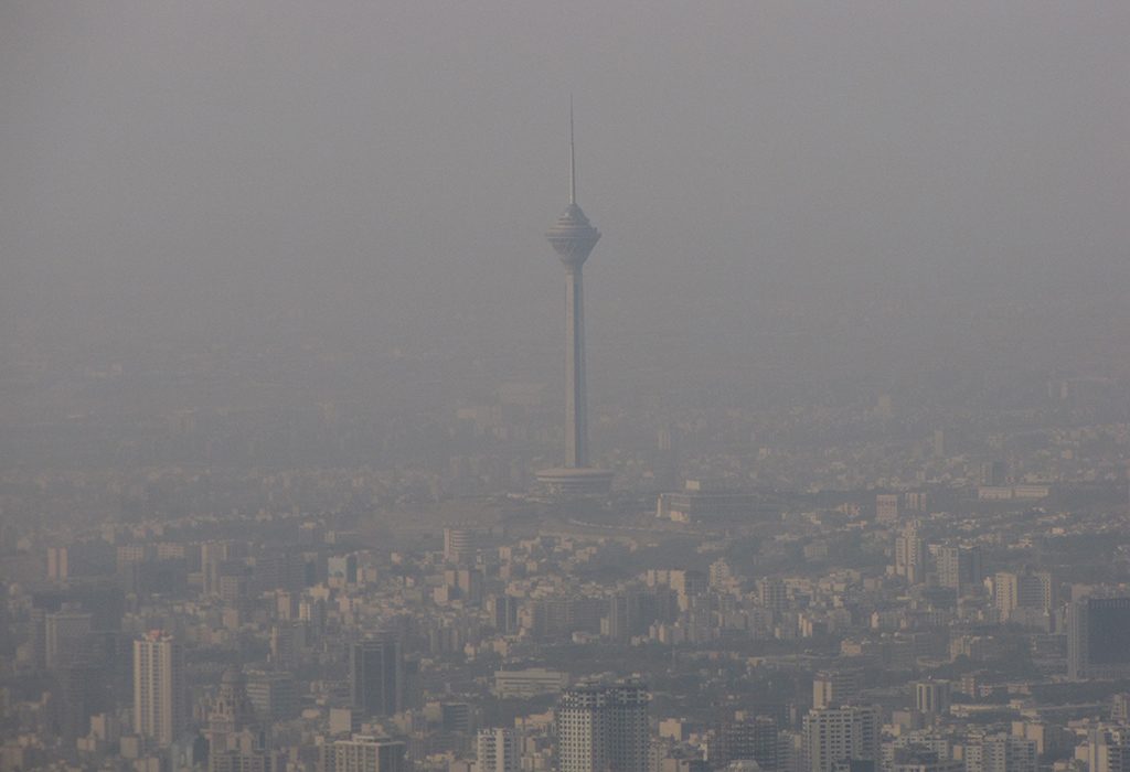 آلوده ترین نقطه تهران